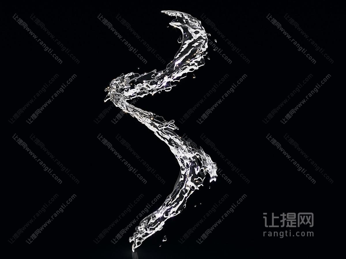 现代液体 水柱
