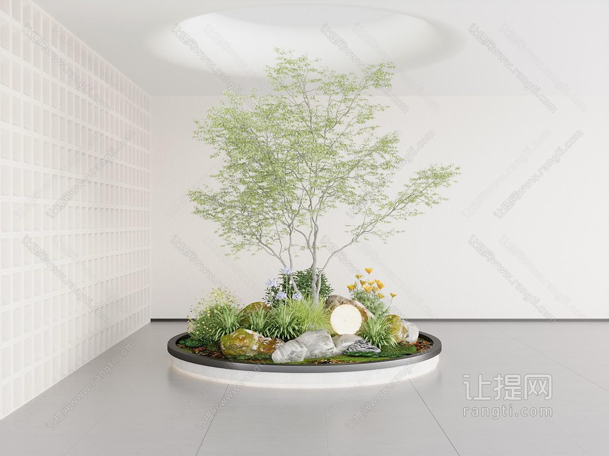 现代花池