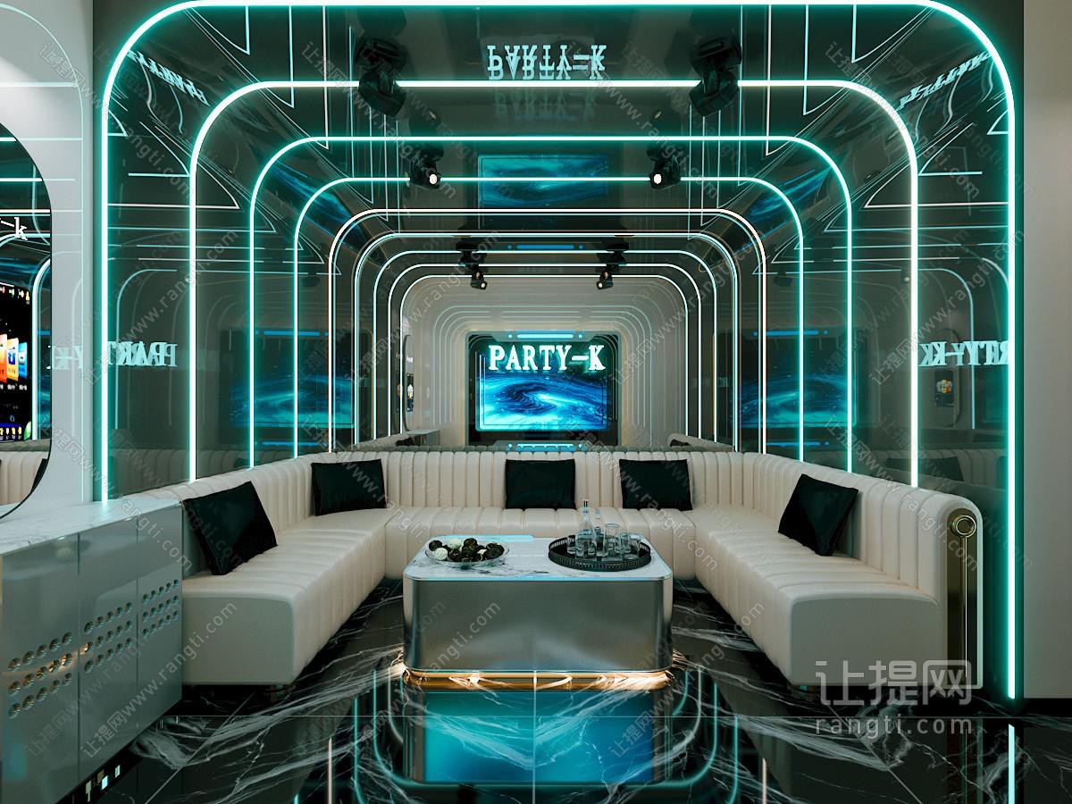 现代简约KTV