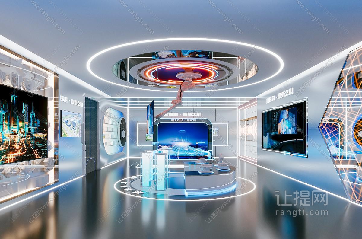 现代科技展厅展览