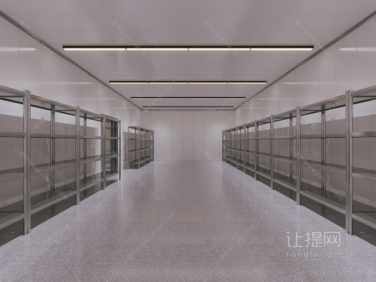 现代仓库车间 厂房
