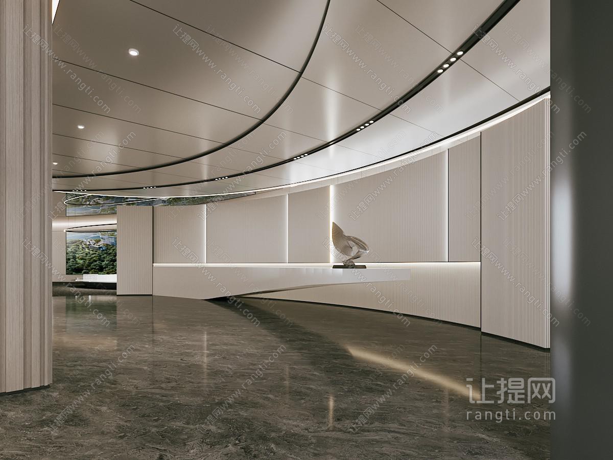 现代公司前台