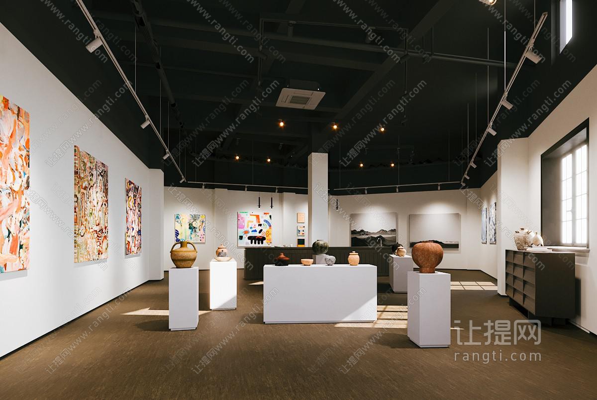 现代商业空间 画廊 展馆 艺术