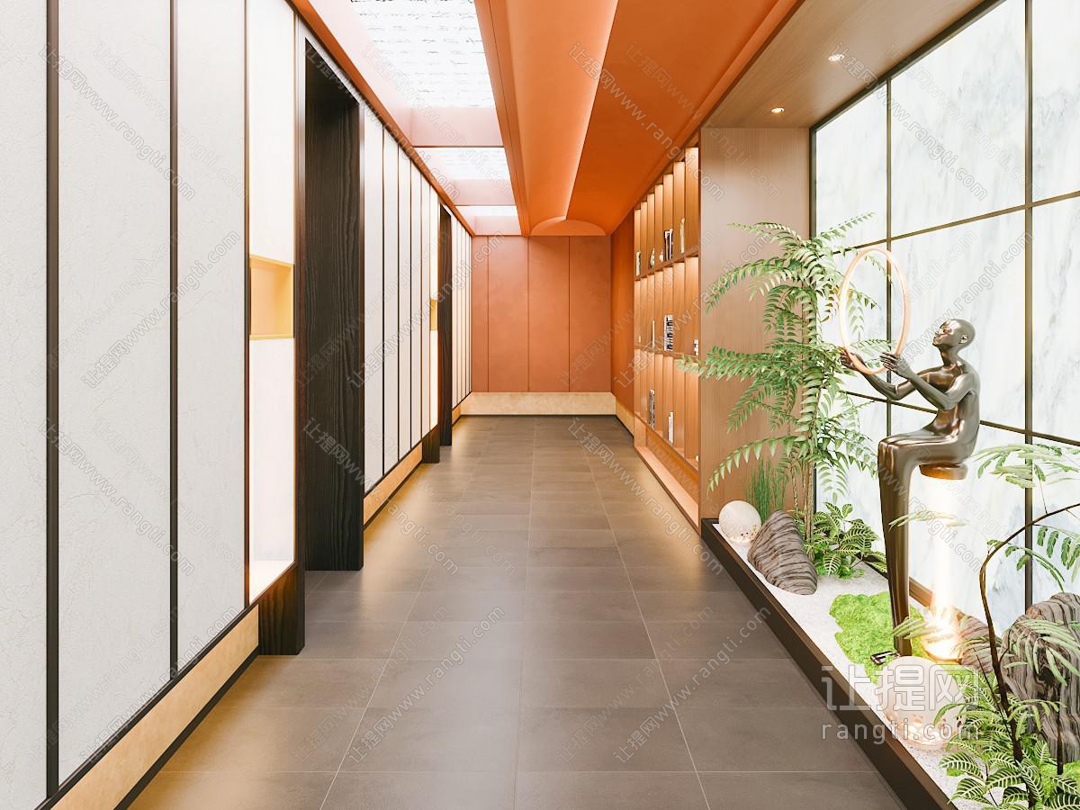 酒店走廊 过道