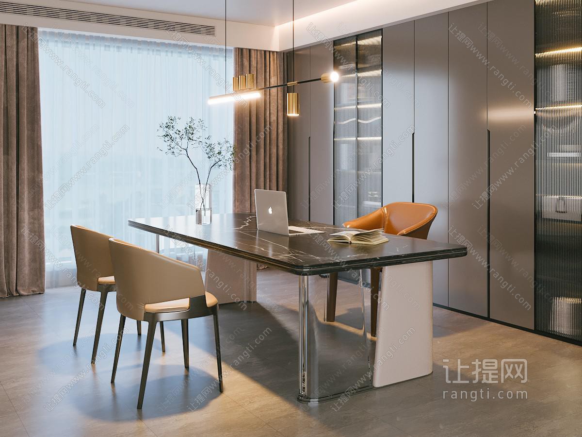 现代意式书房