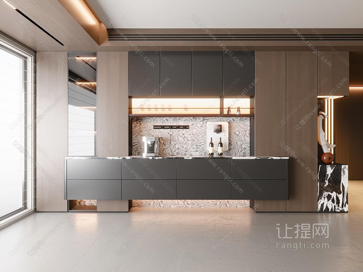 现代公司茶水间