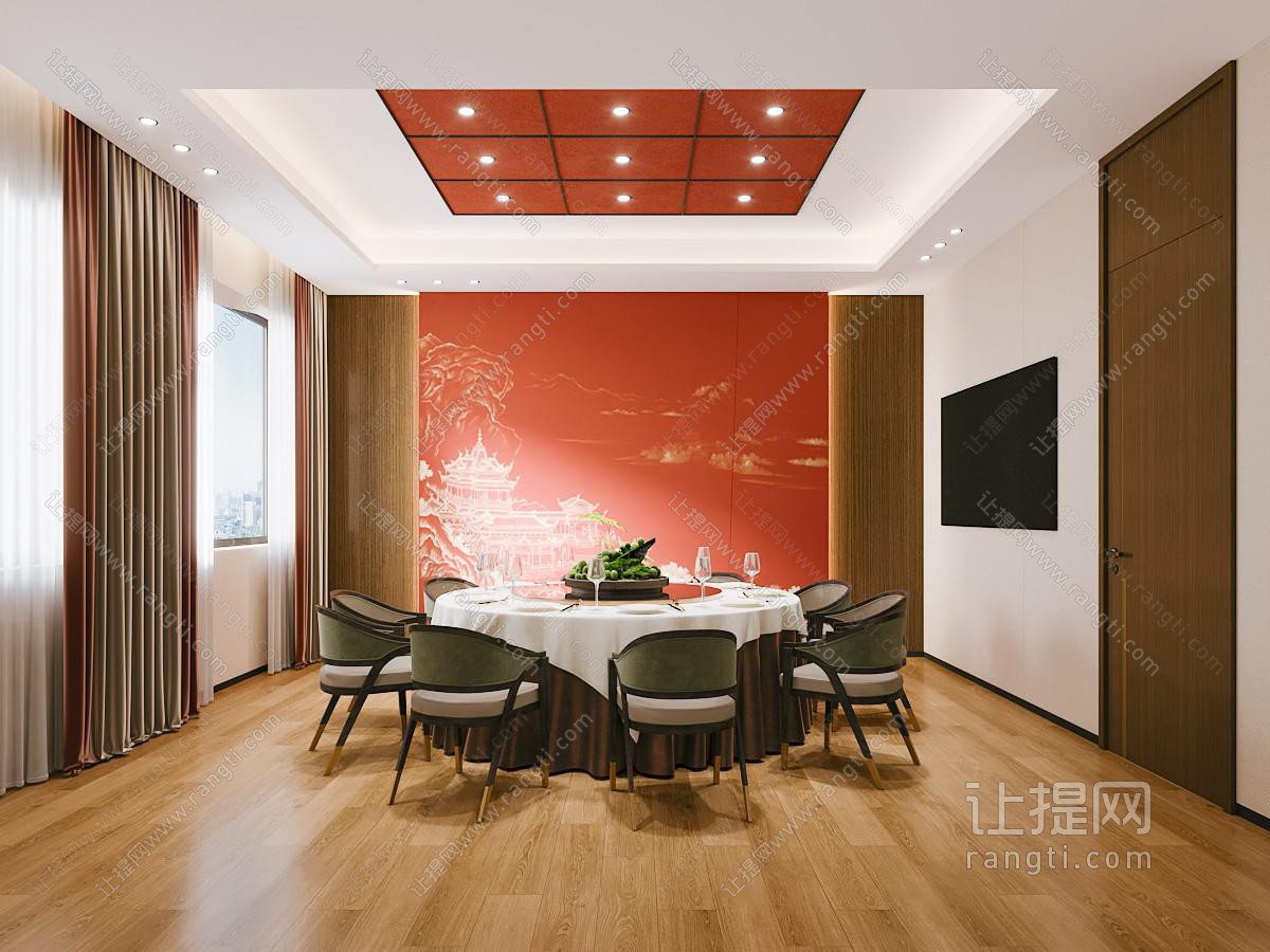 中式包厢