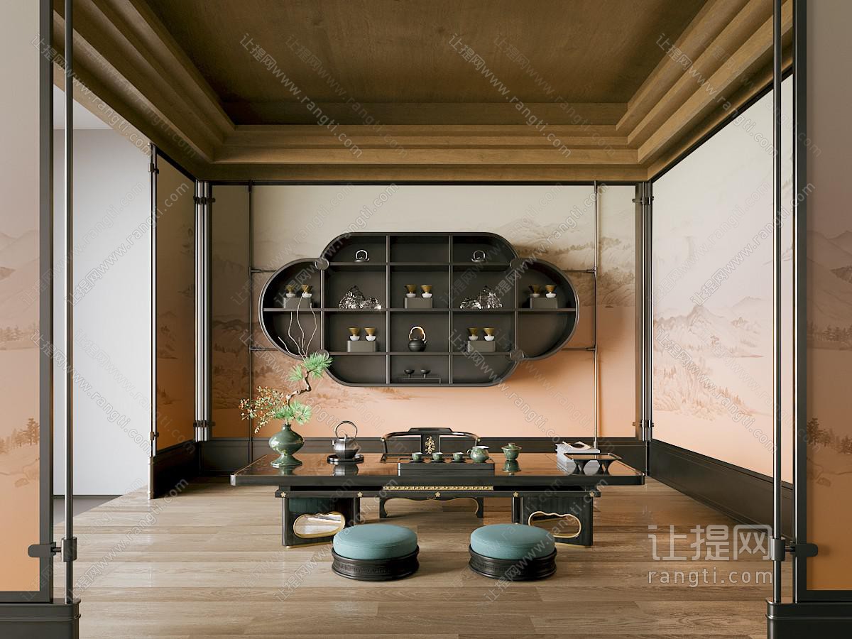 新中式茶室