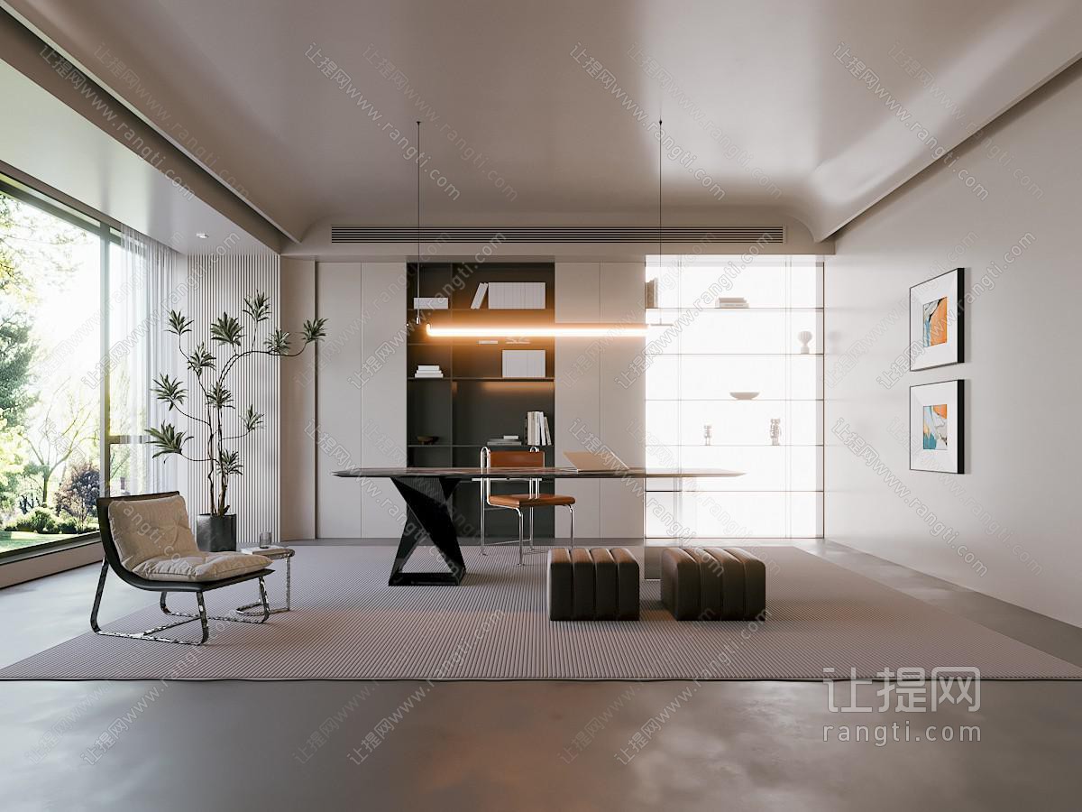 现代书房