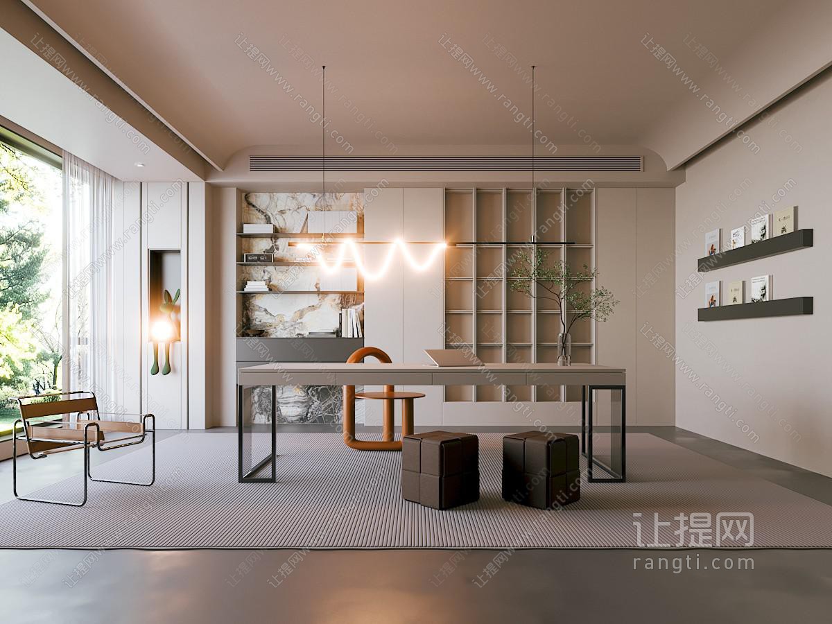 现代书房
