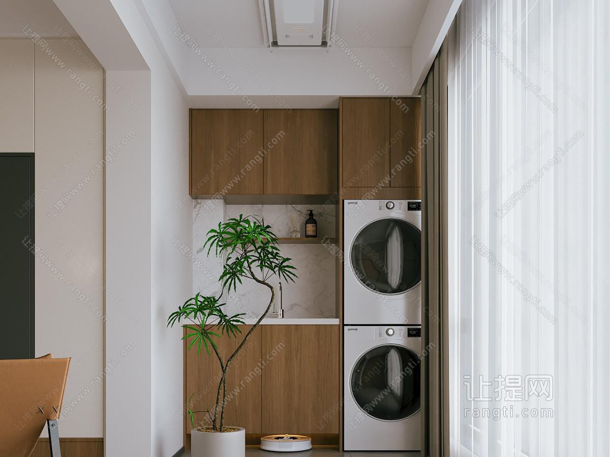 中古现代生活阳台