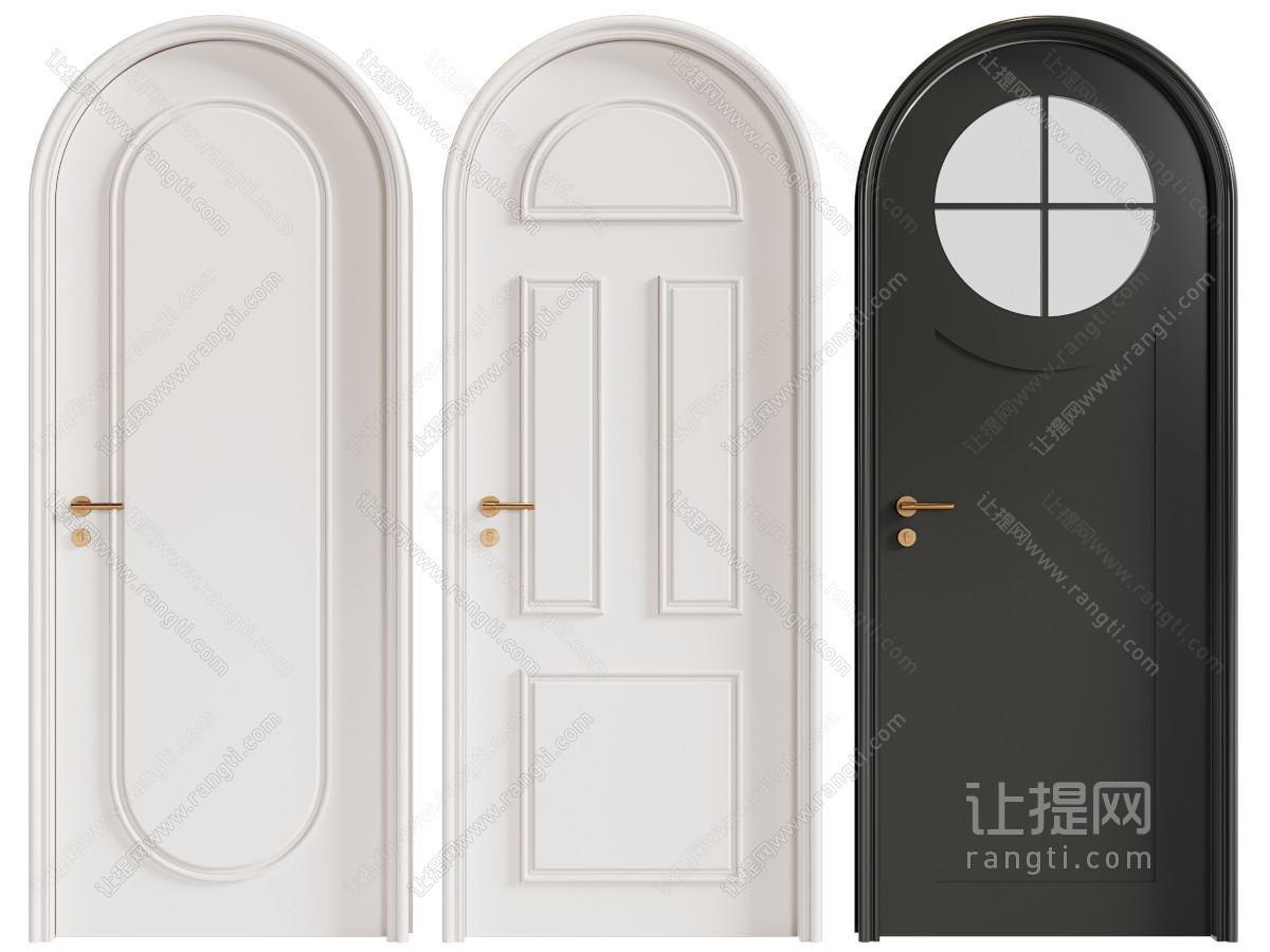 法式单开门