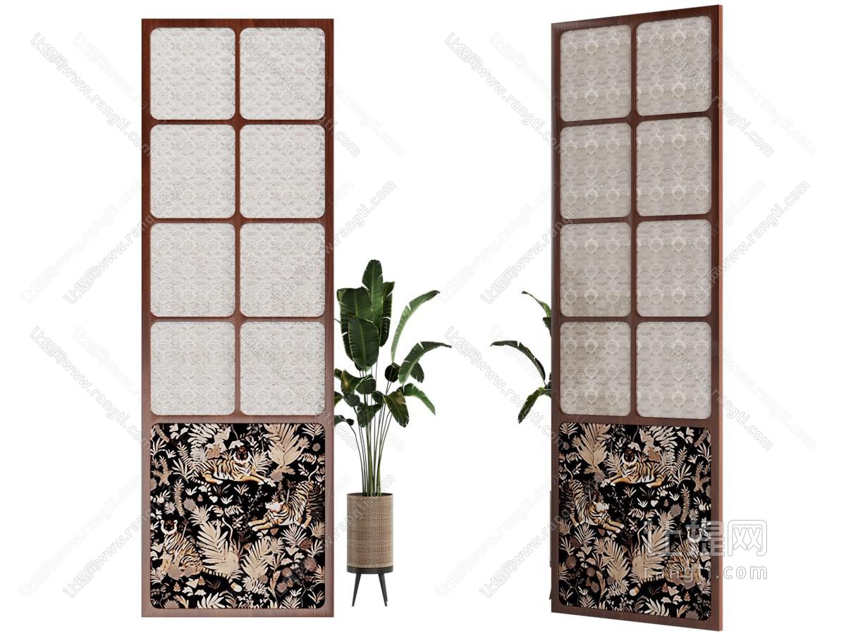 法式中古风玻璃隔断