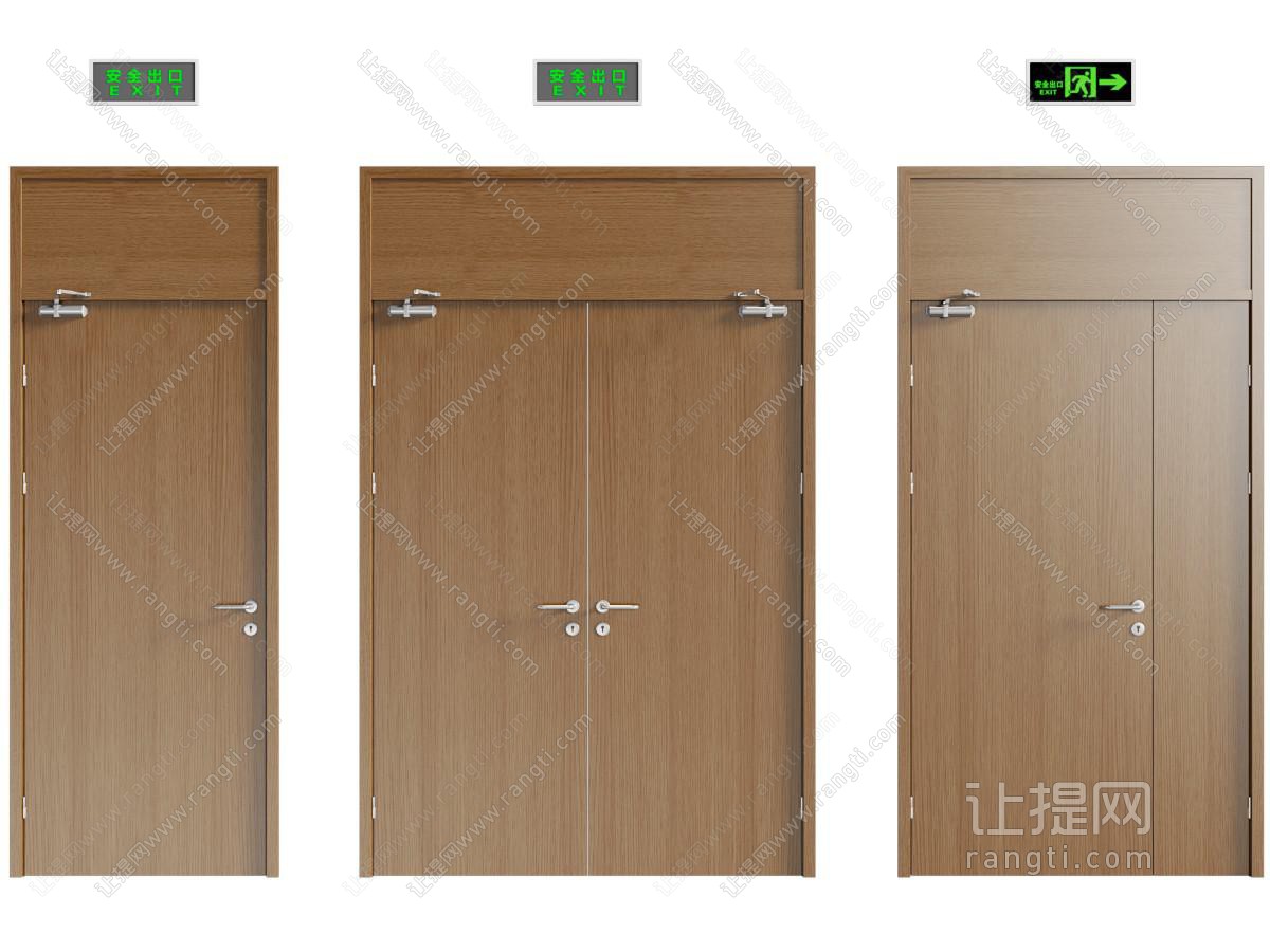 现代消防门 消防设备 平开门