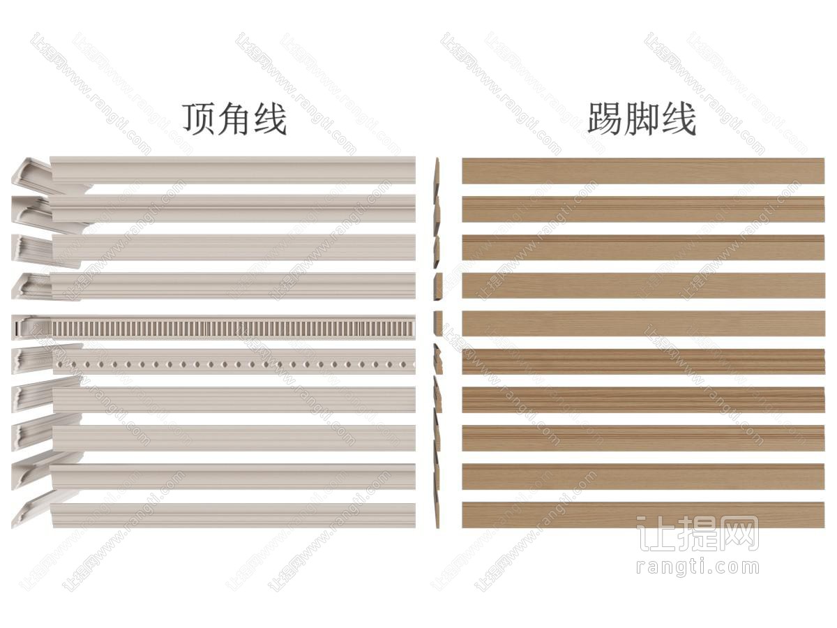 法式中古线条