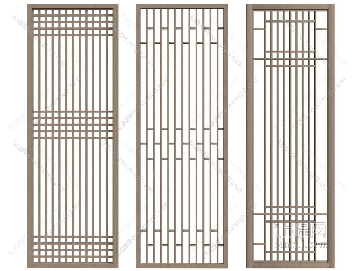 新中式隔断