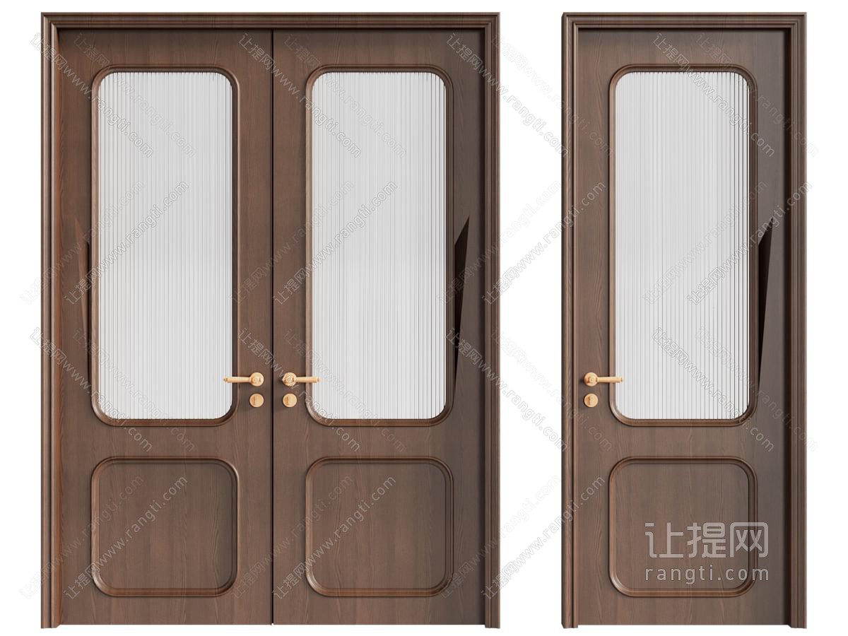 中古双开门 中古风双开门 单开门 木门