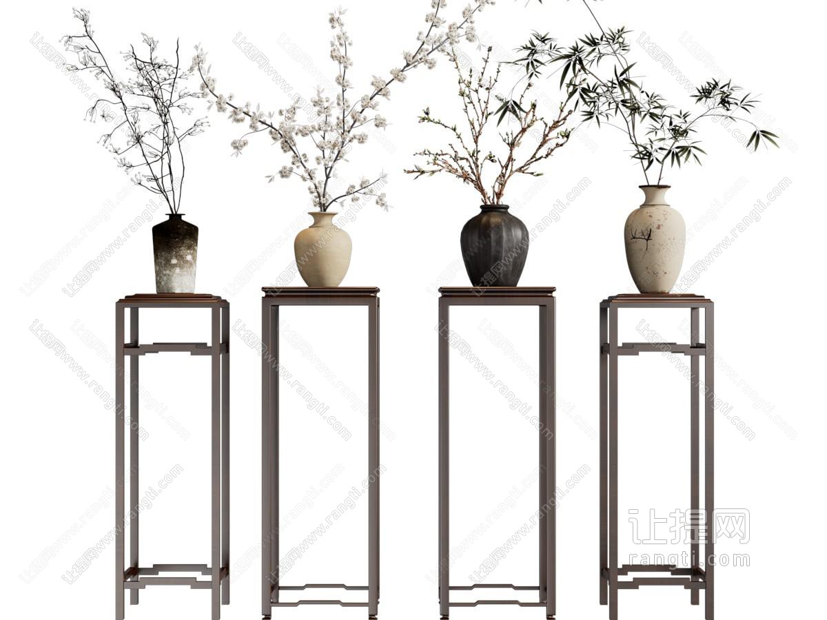 新中式花架