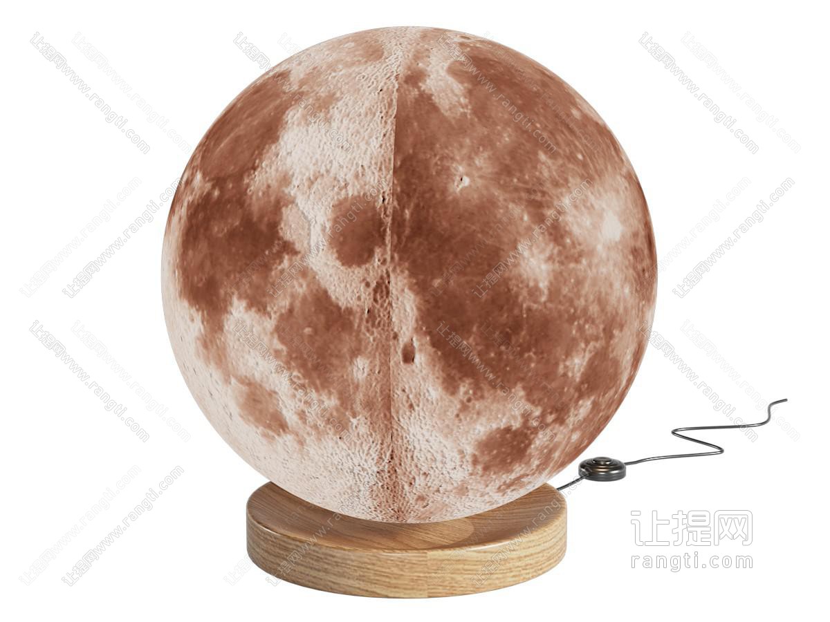 现代奶油台灯