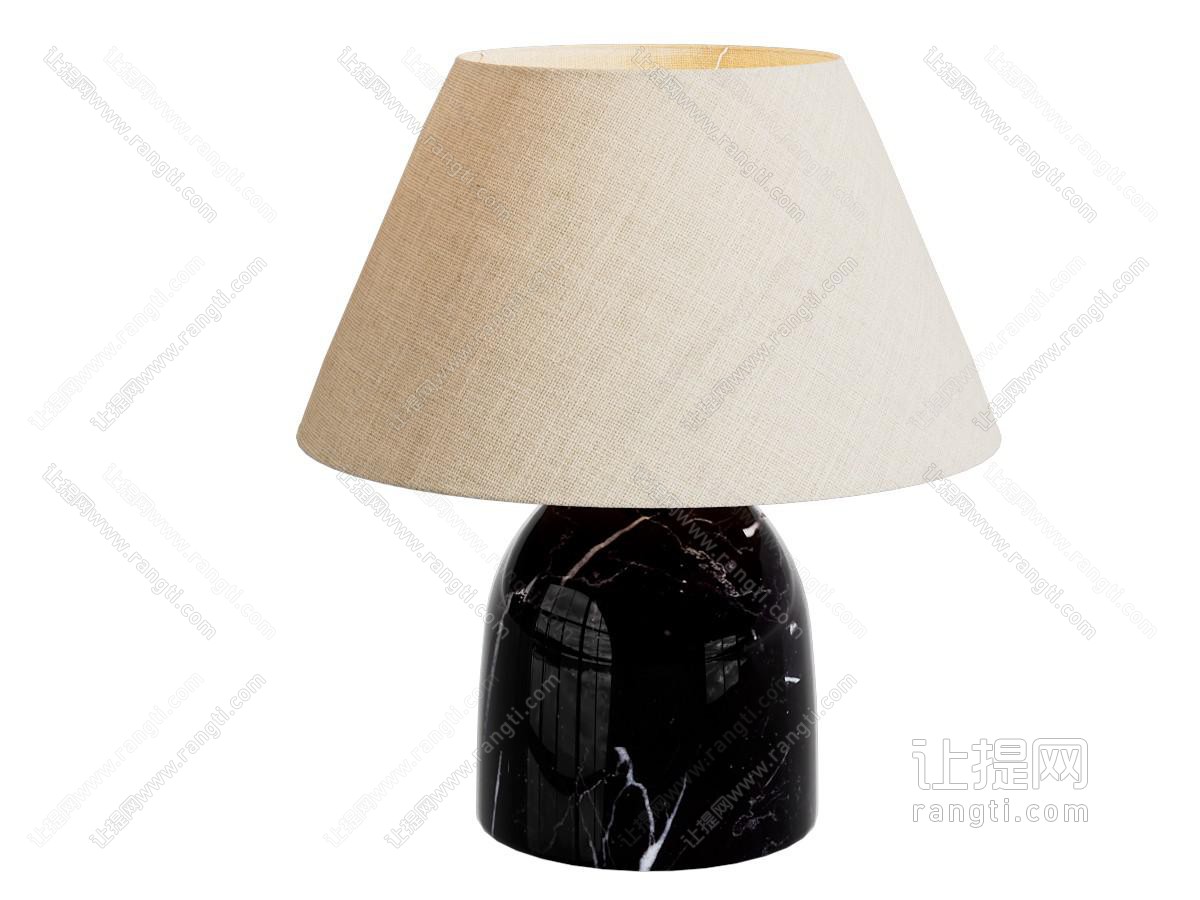 中古侘寂台灯