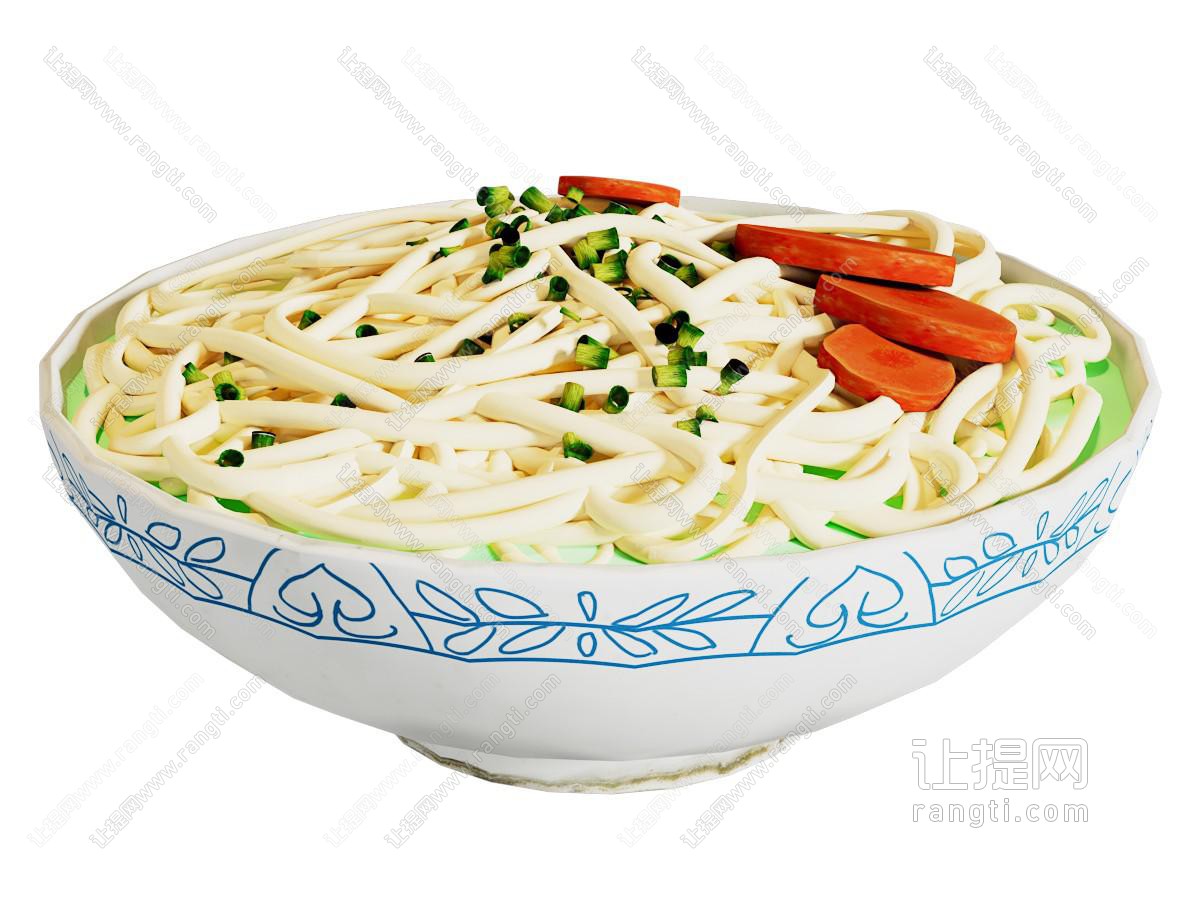 现代面条 阳春面 清汤面