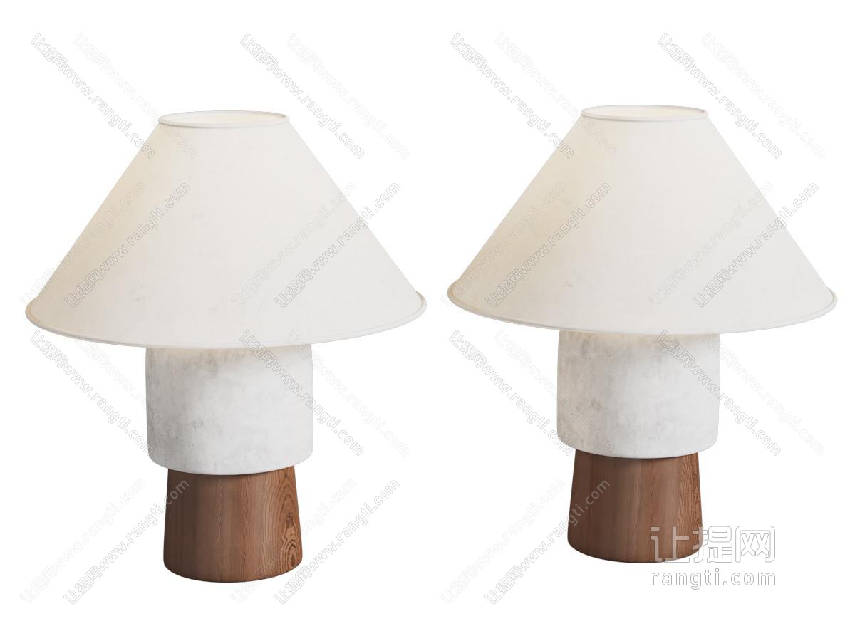 中古风台灯