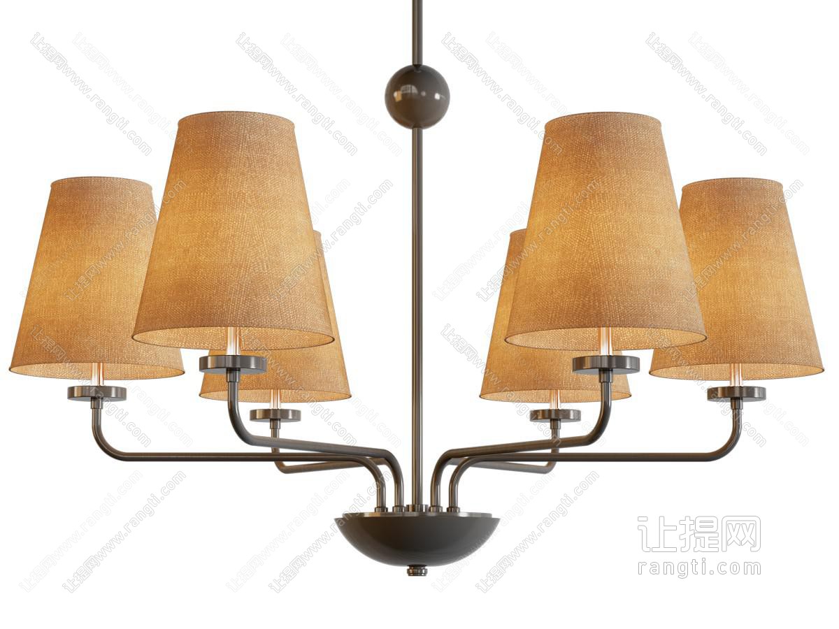 现代法式中古吊灯