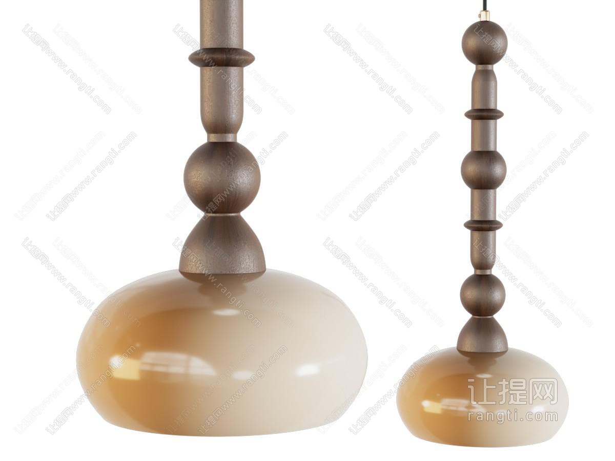中古风小吊灯