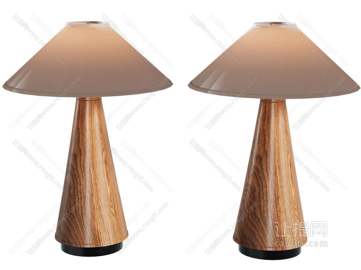复古中古台灯