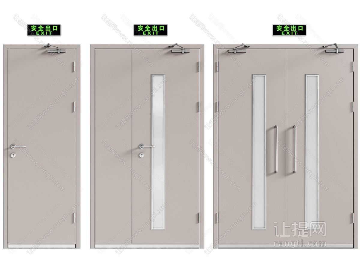 现代消防门防火门