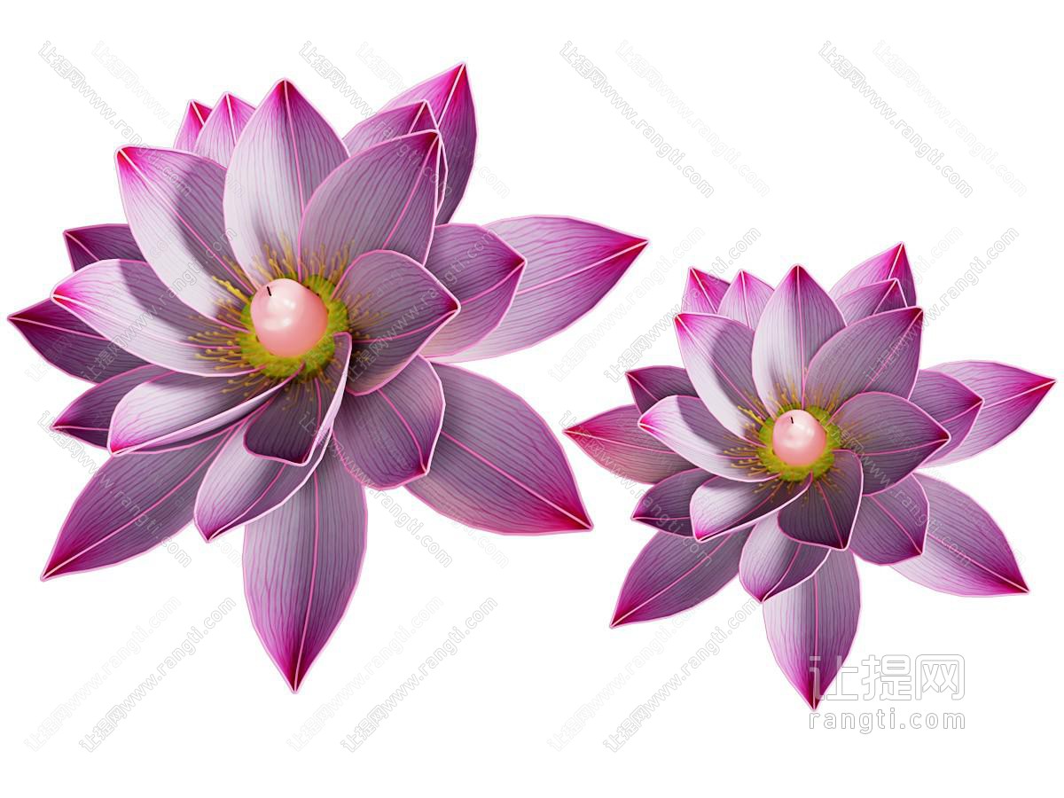 现代莲花灯 装饰灯 氛围灯