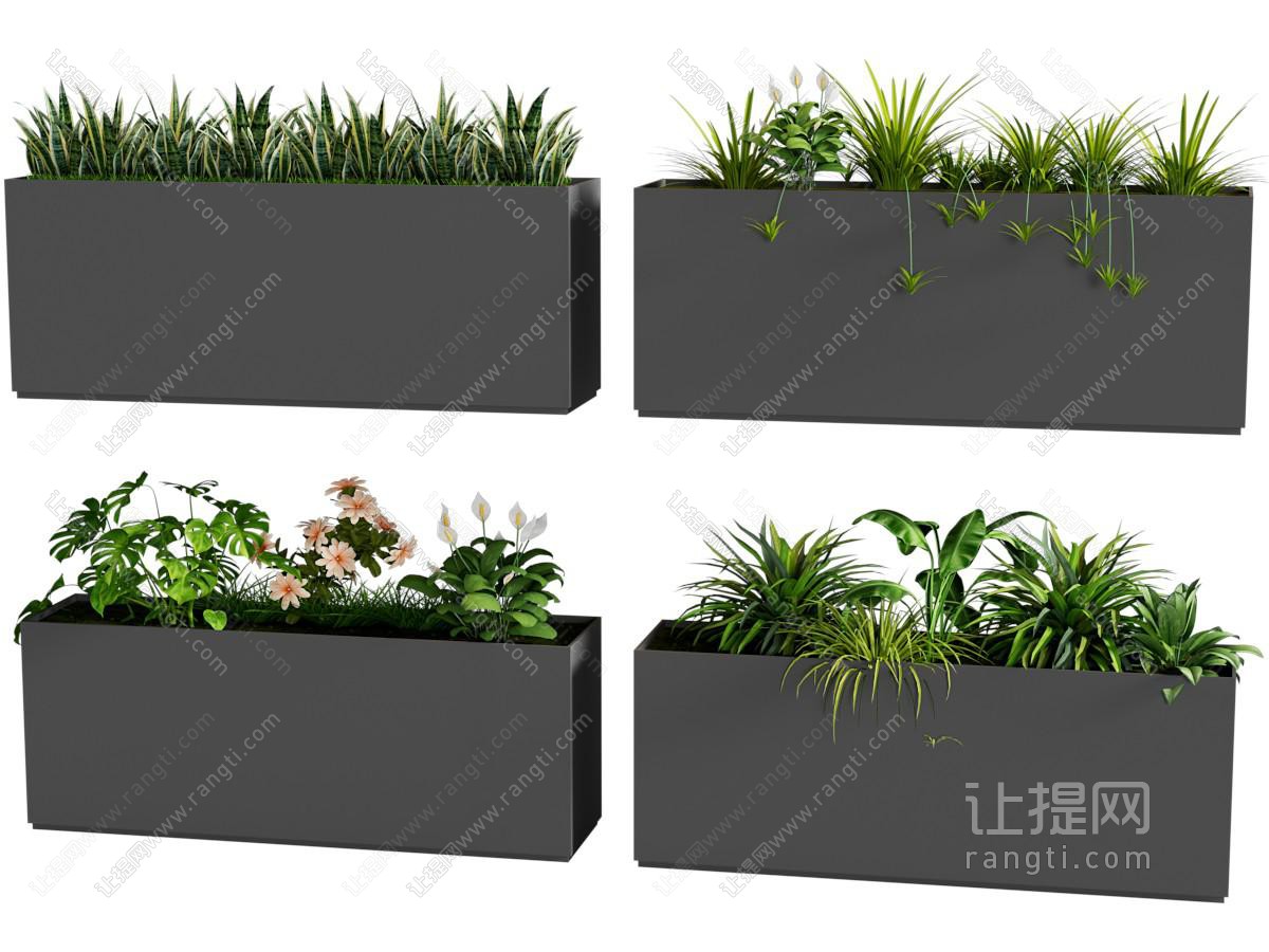 花箱 花槽 花池