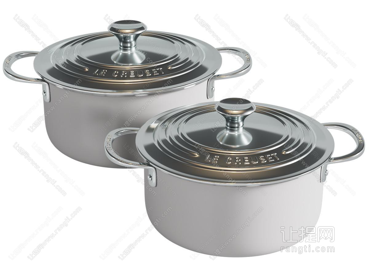 现代浅砂锅 铁锅 炖锅 厨具 厨房饰品