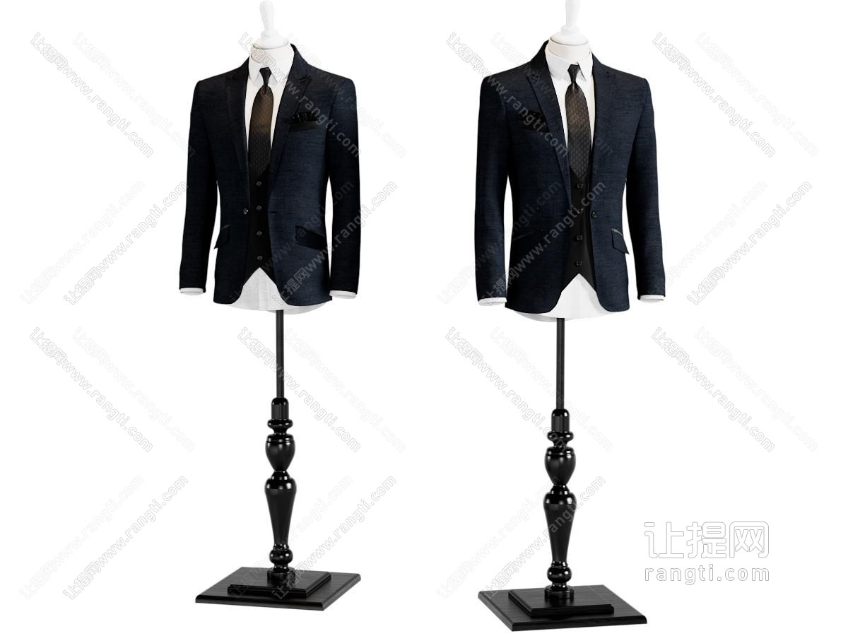 现代商城衣服 西装衣服