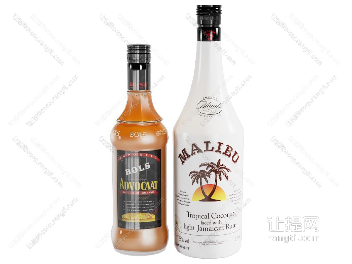 酒瓶酒杯 摆件器皿