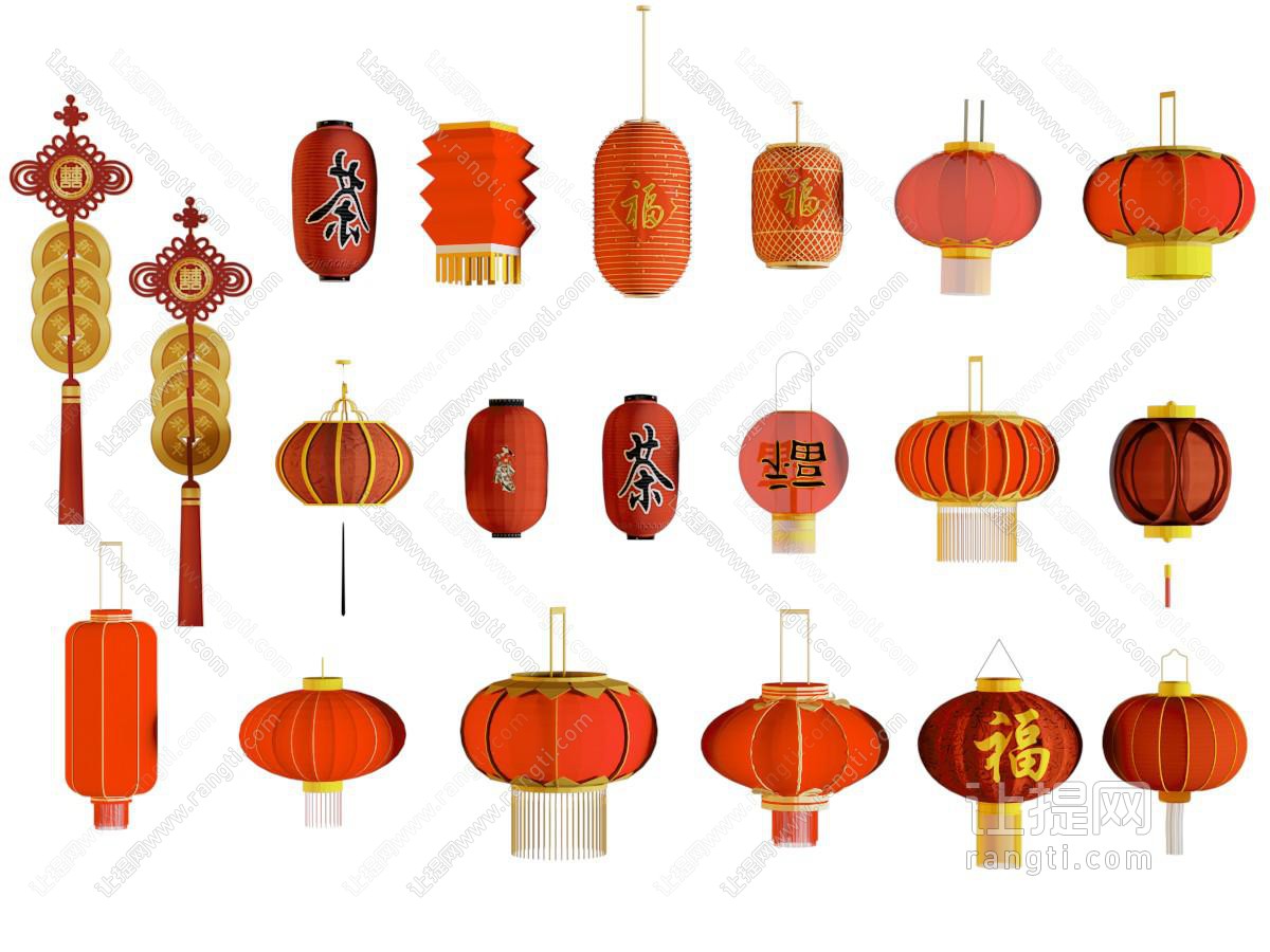 中式灯笼 纸灯笼