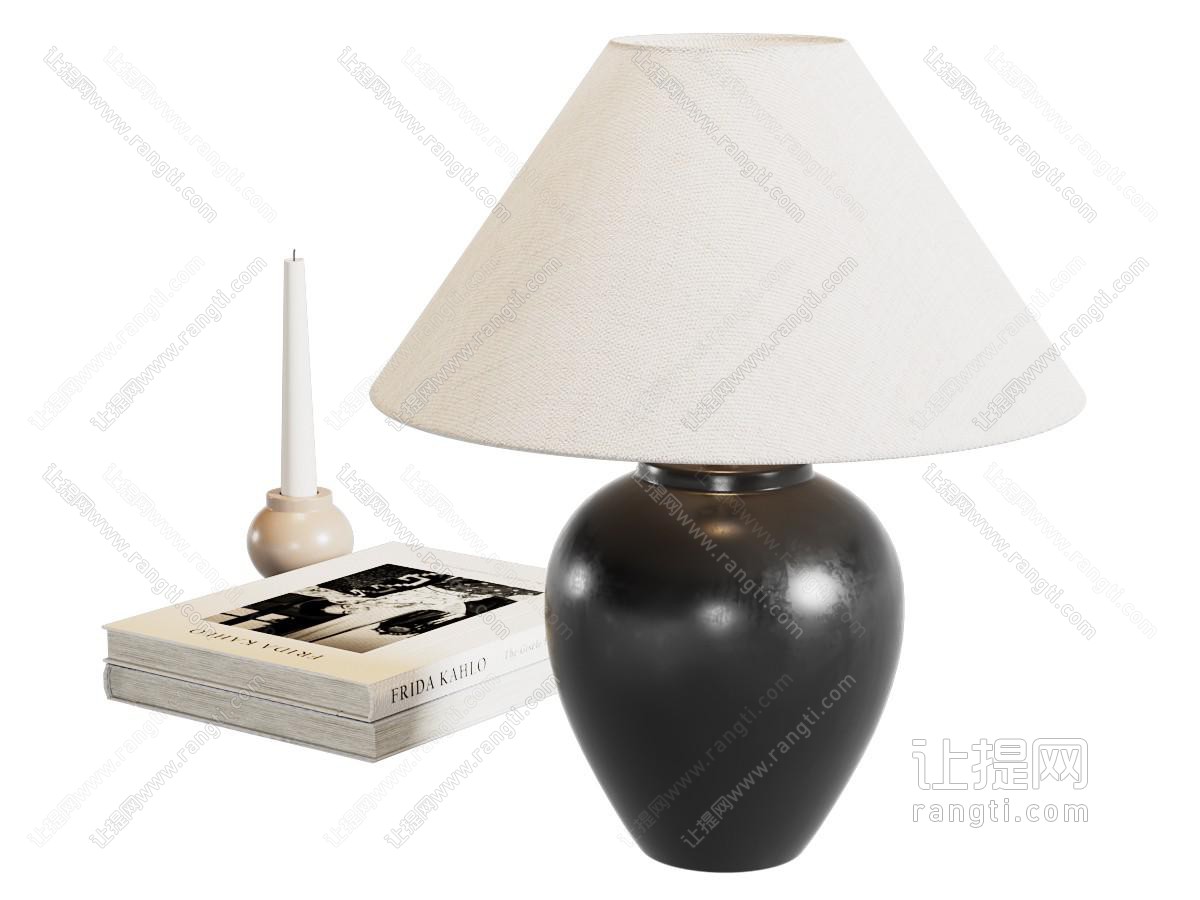 中古风台灯