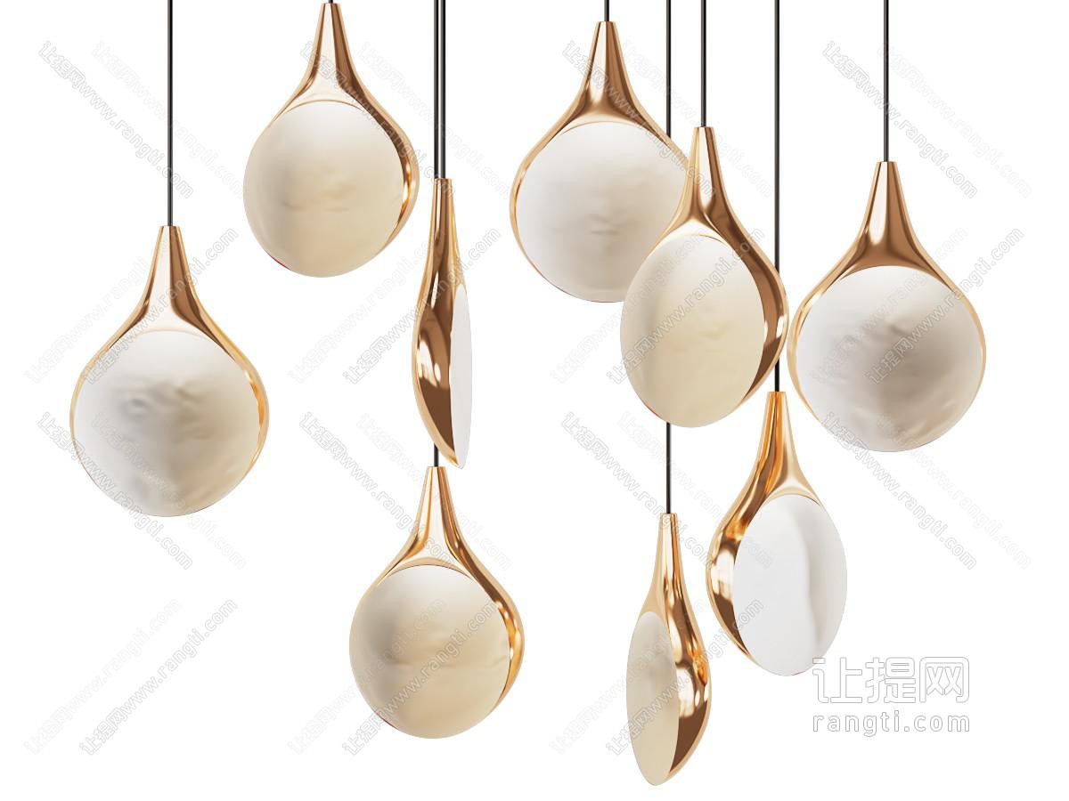 现代金属吊灯
