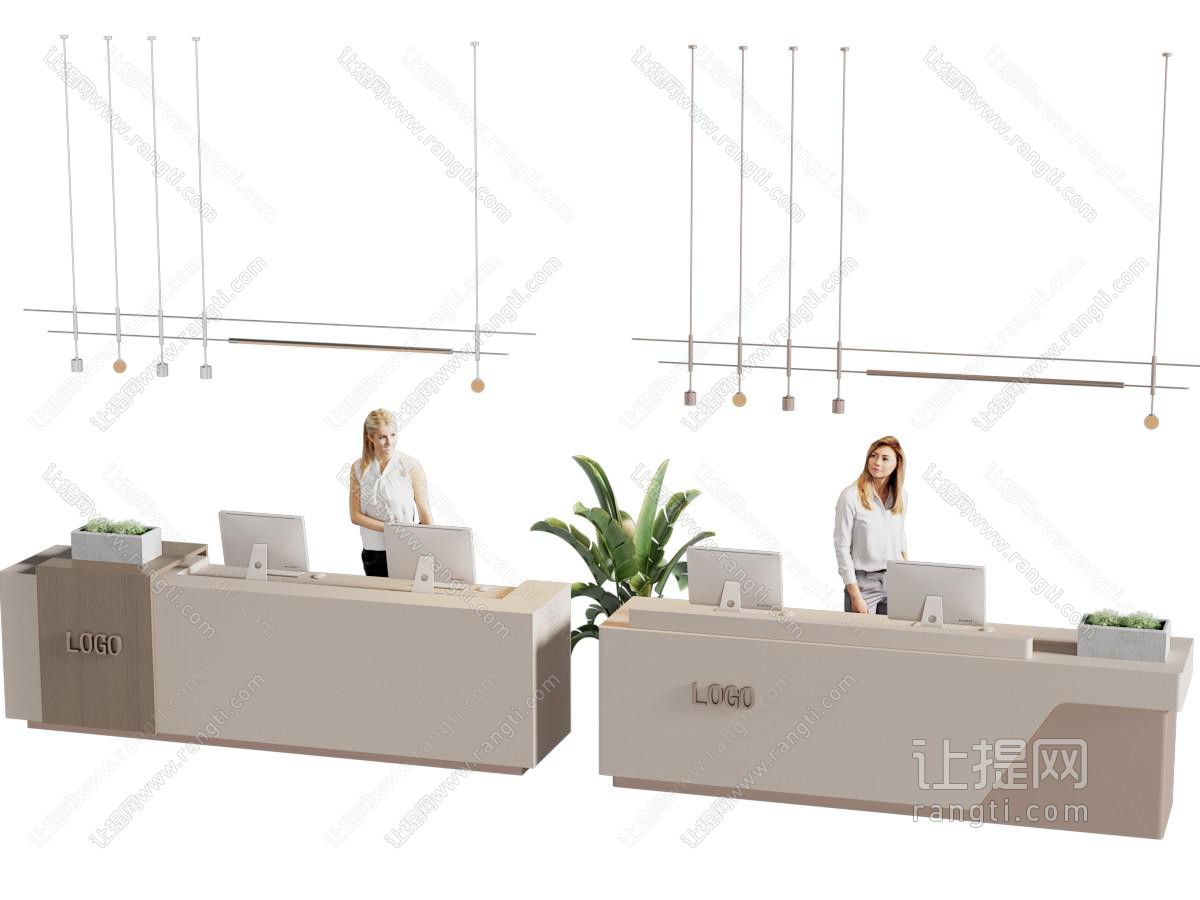 现代接待台