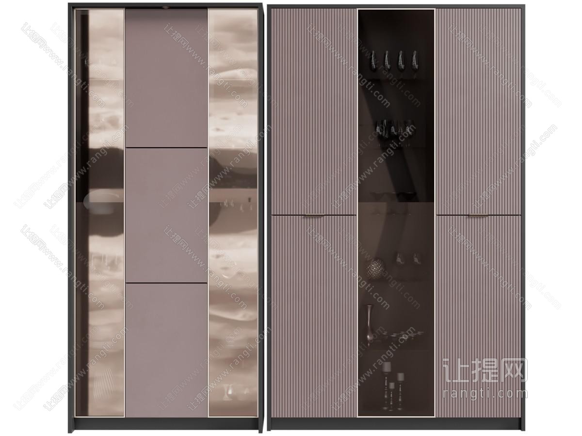 现代酒柜