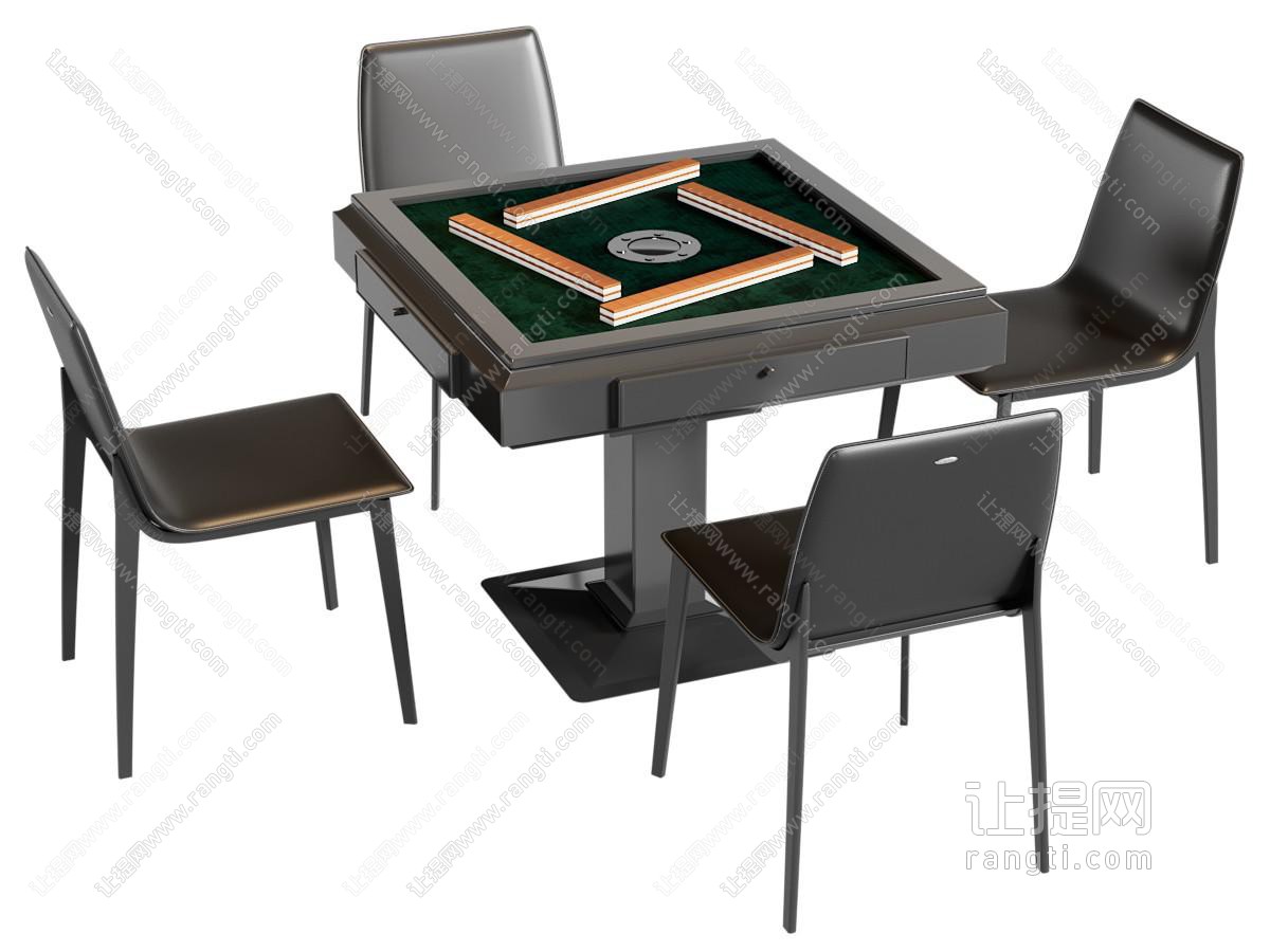 现代意式棋牌室