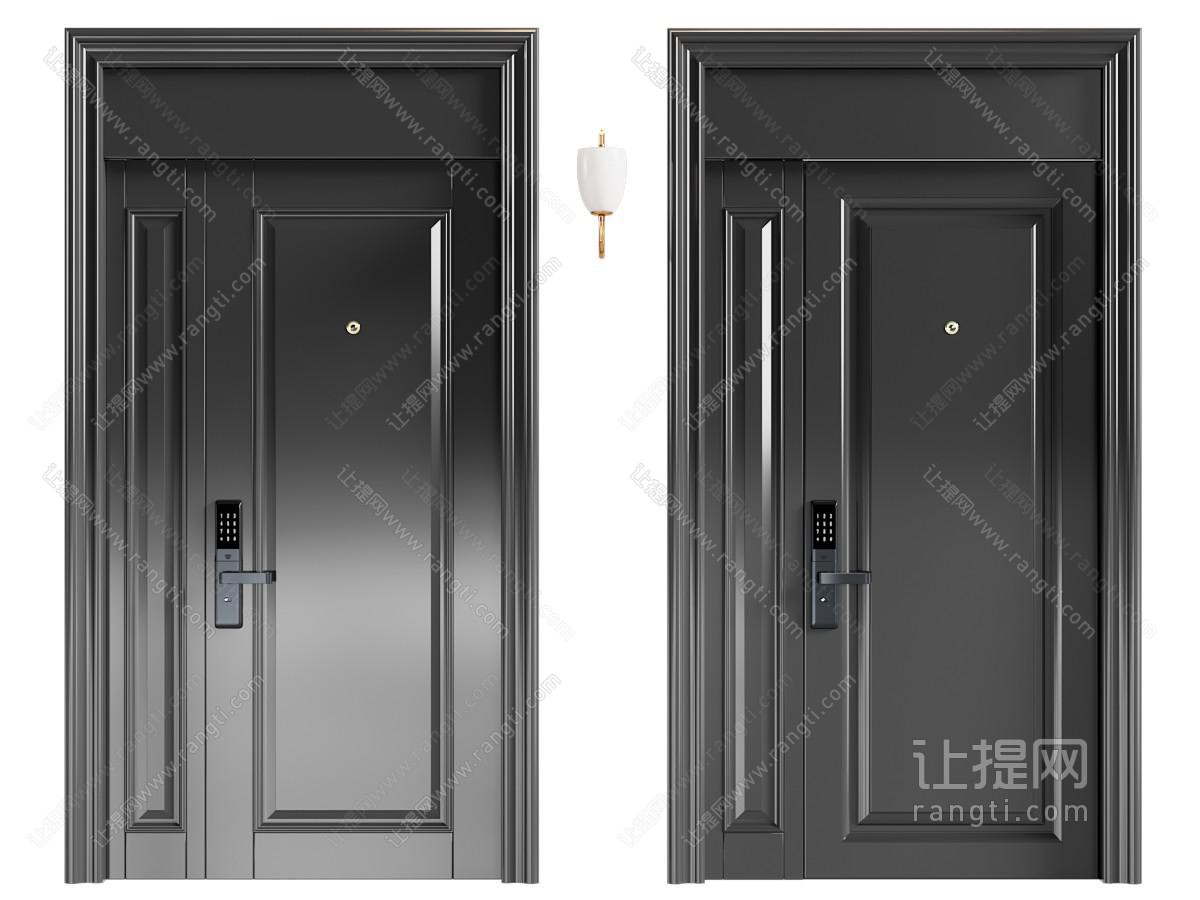 现代法式双开门