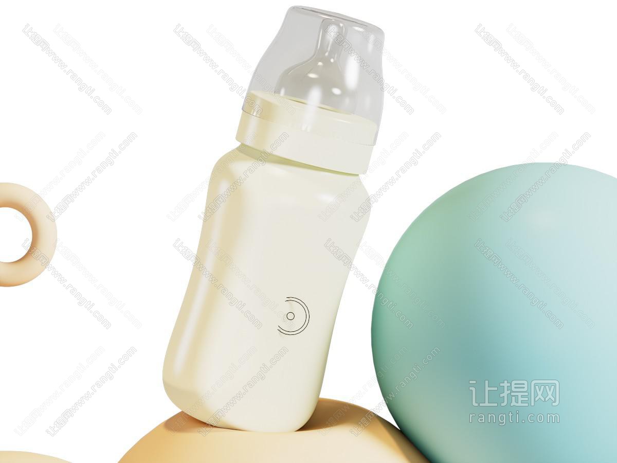 现代奶瓶美陈