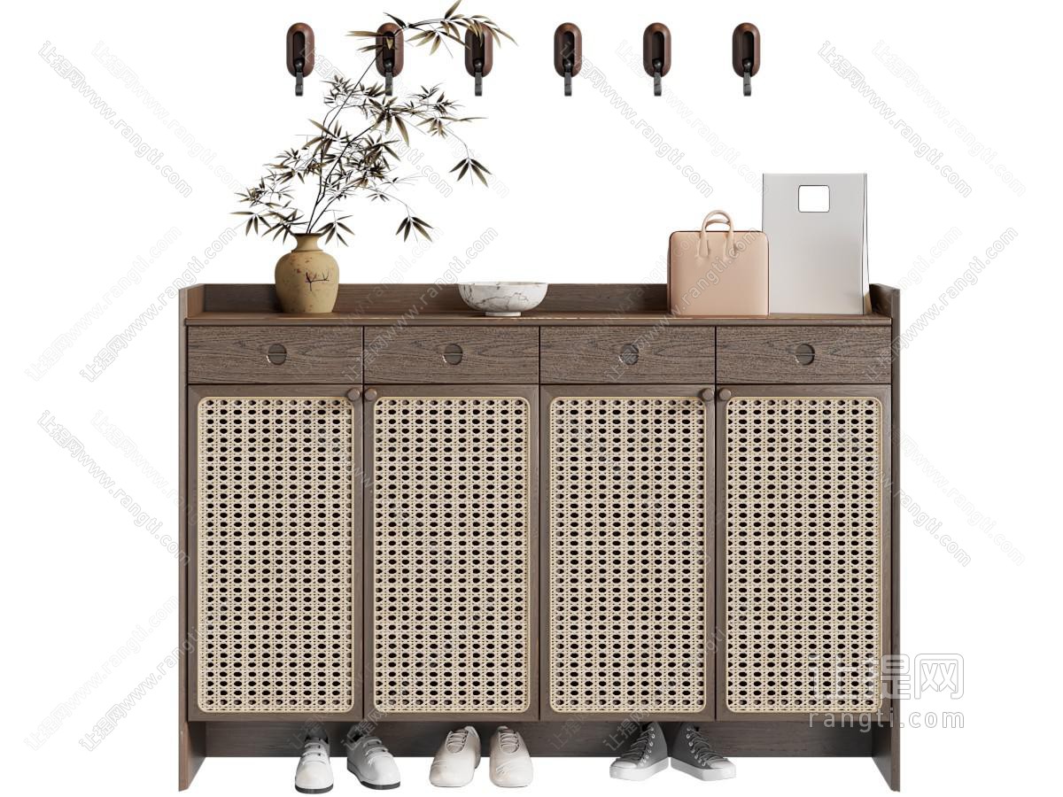 中古风鞋柜