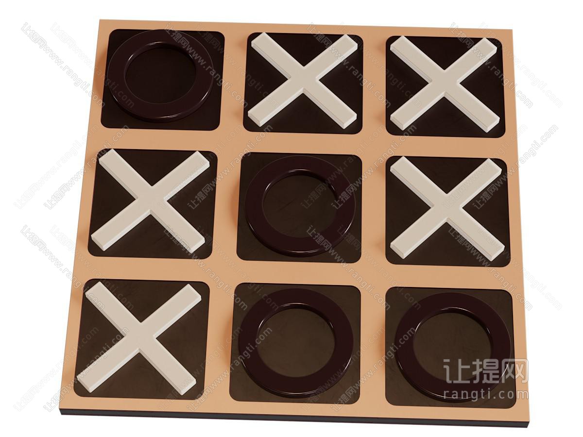 井字游戏 游戏棋 棋盘 娱乐设备
