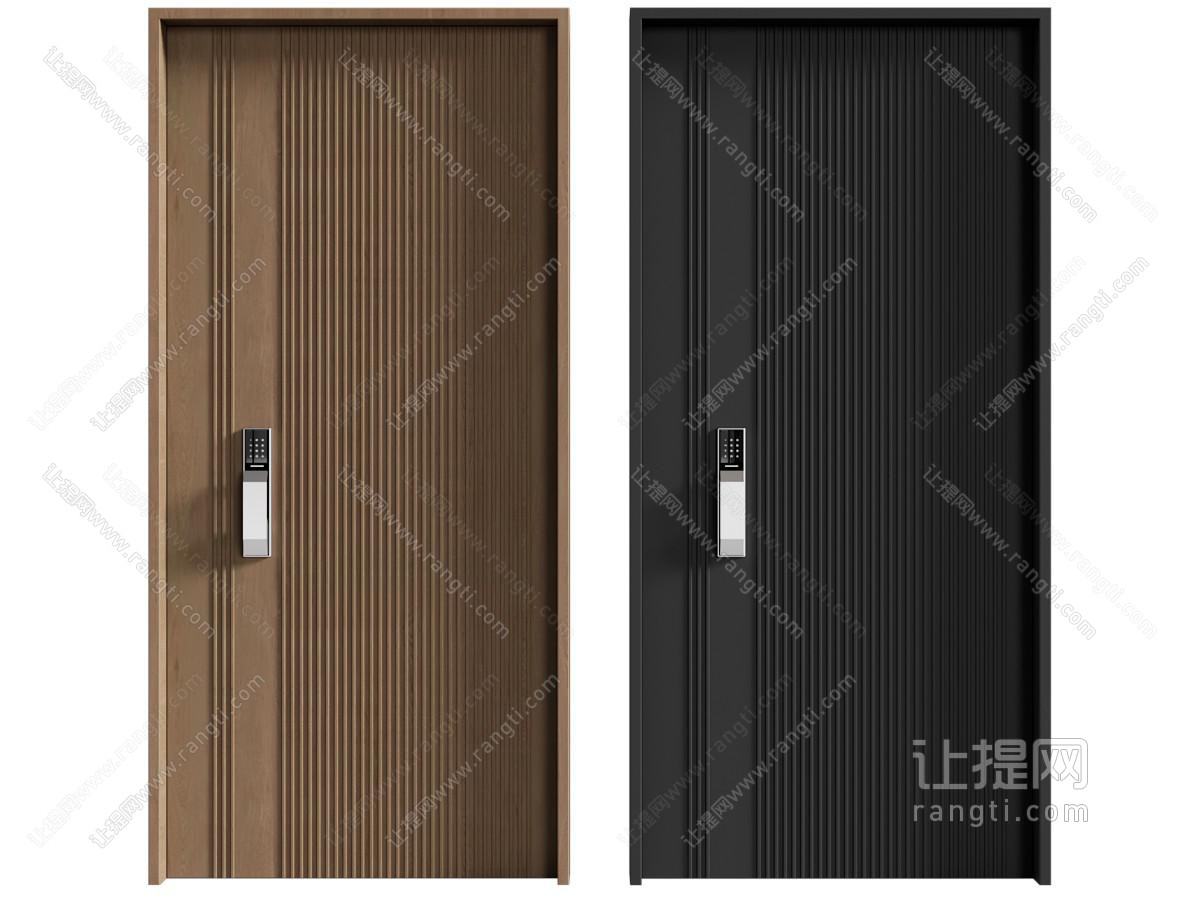 中古侘寂单开门 防盗门