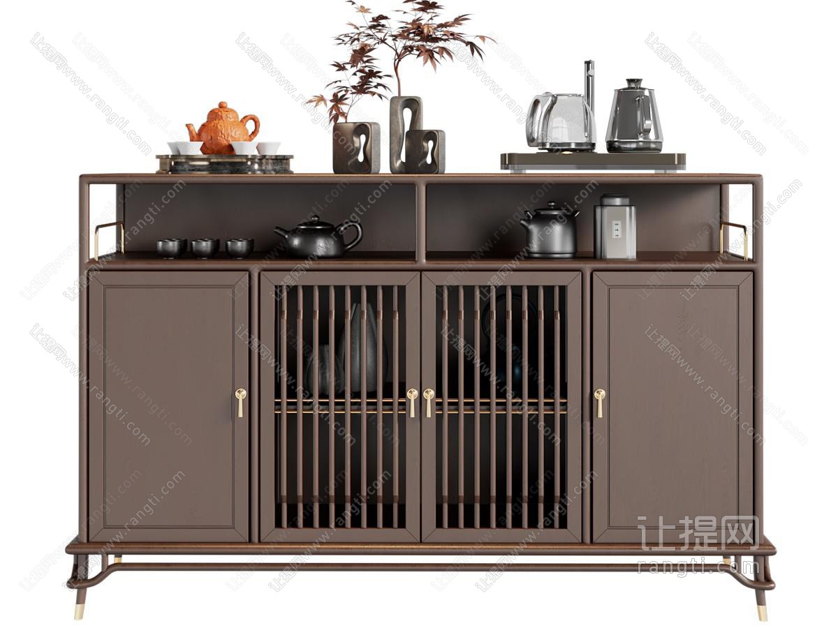 新中式茶柜 餐边柜