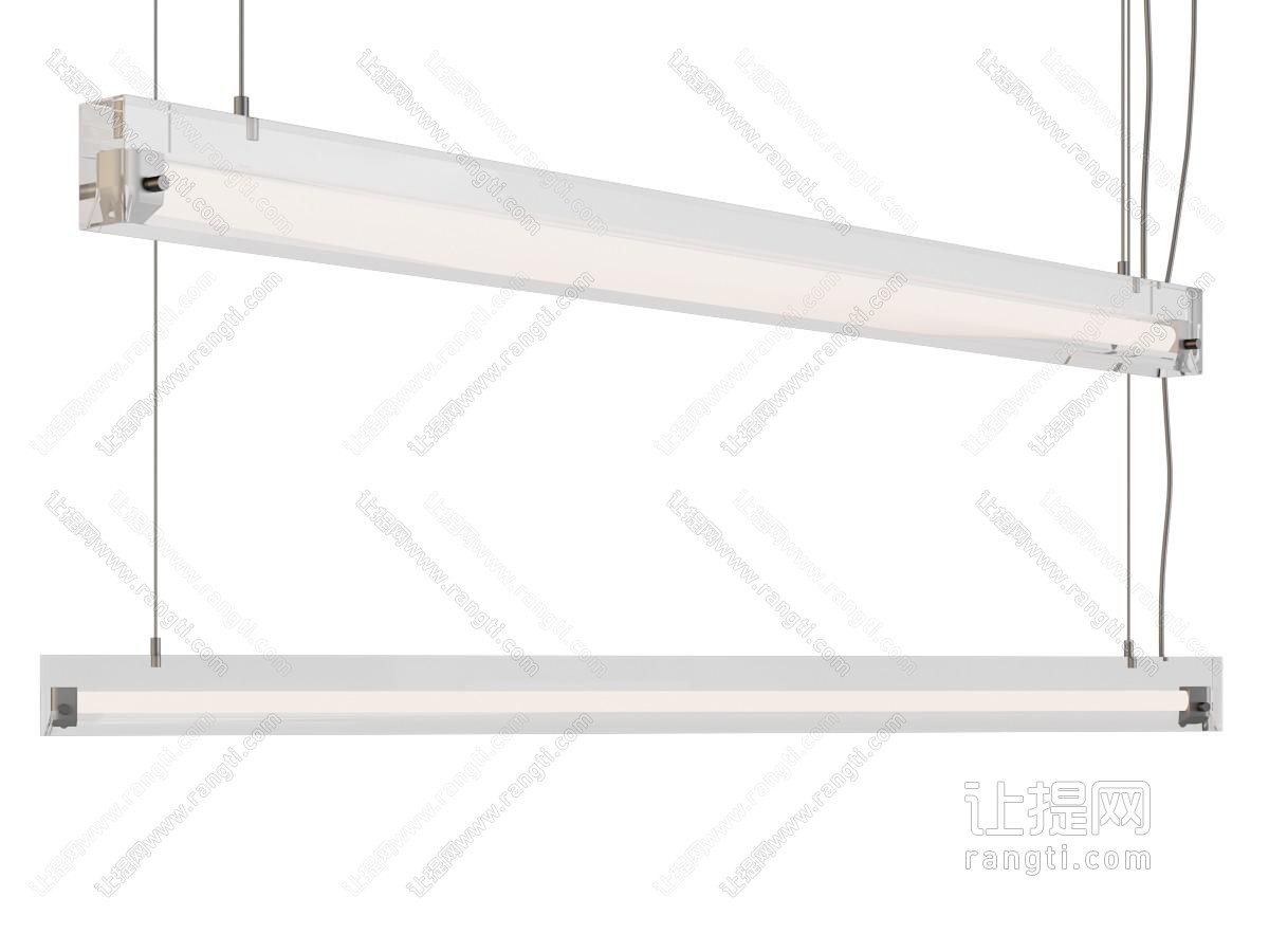 现代一字型吊灯