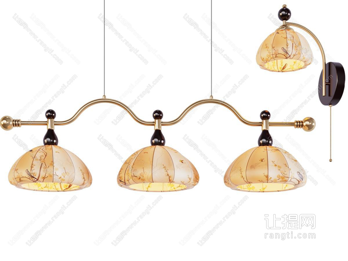 餐厅吊灯 宋氏美学餐厅吊灯