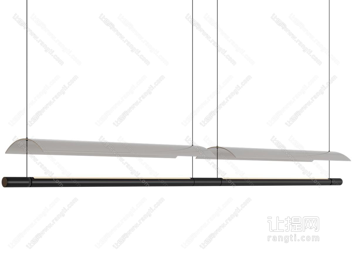 现代一字型吊灯